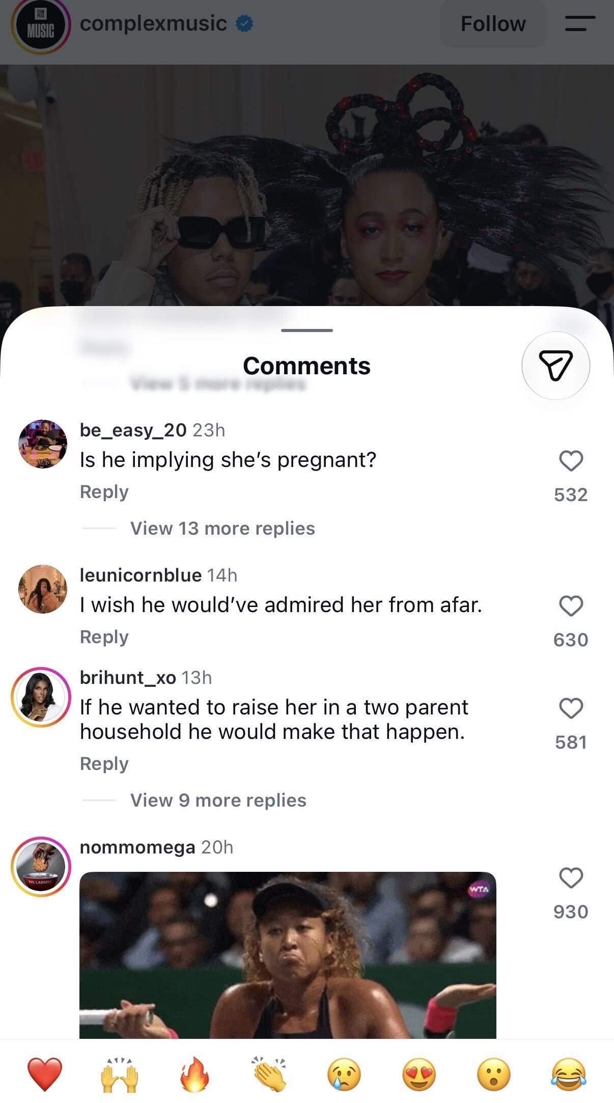Comments on @complexmusic's Instagram post
