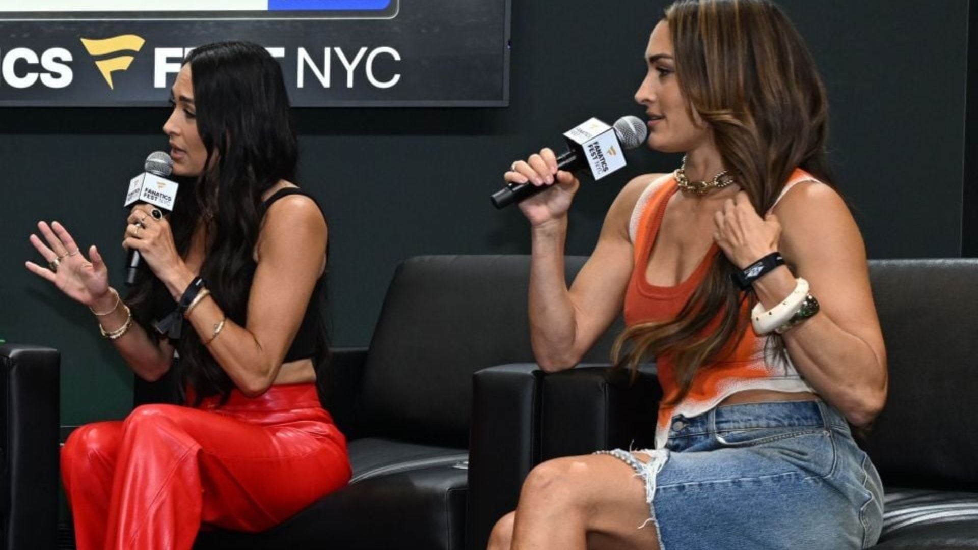 Nikki and Brie Bella reveal scary incident: "He was trying to get up to our room"