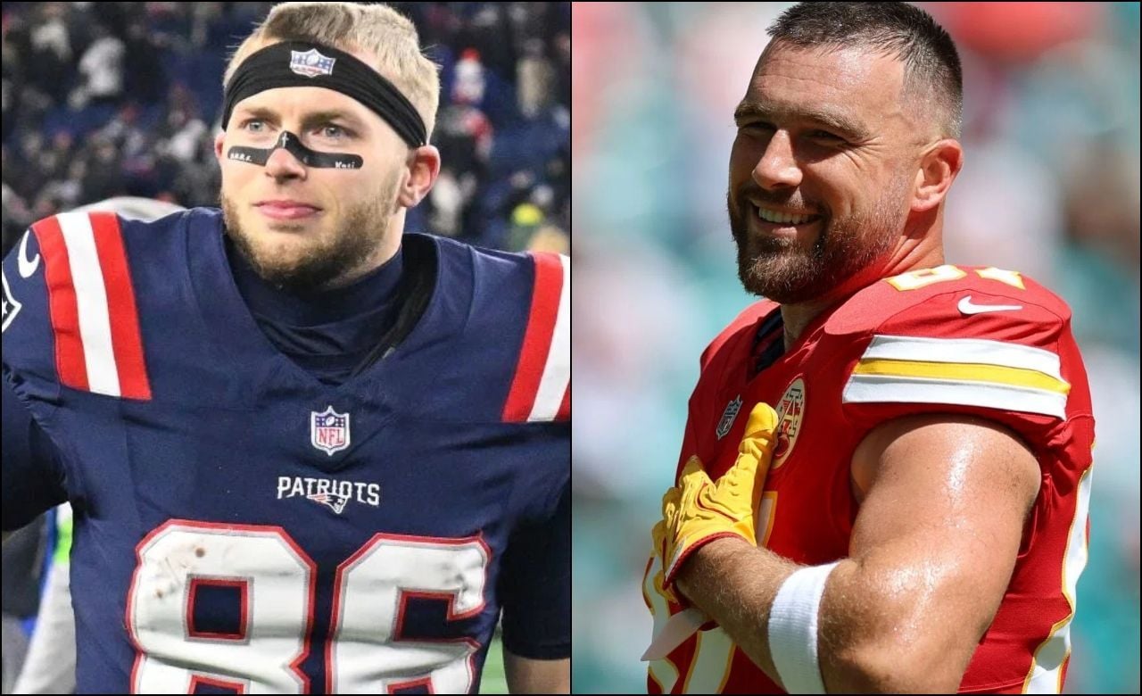 Travis Kelce gives honest advice to Efton Chism after Patriots WR "makes s**t up as he goes" in Chiefs TE's style