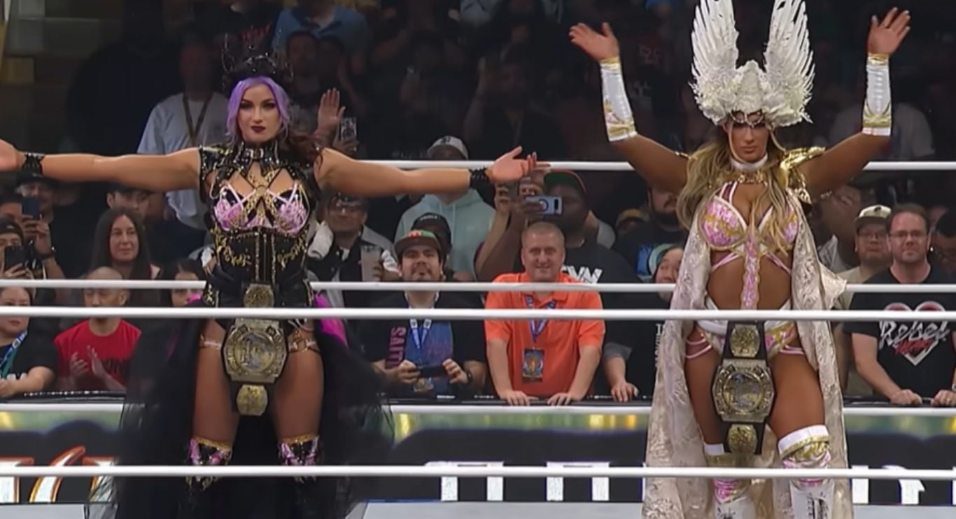 'These two are so hot' - Former AEW name reacts to major announcement regarding Megan Bayne and Lena Kross