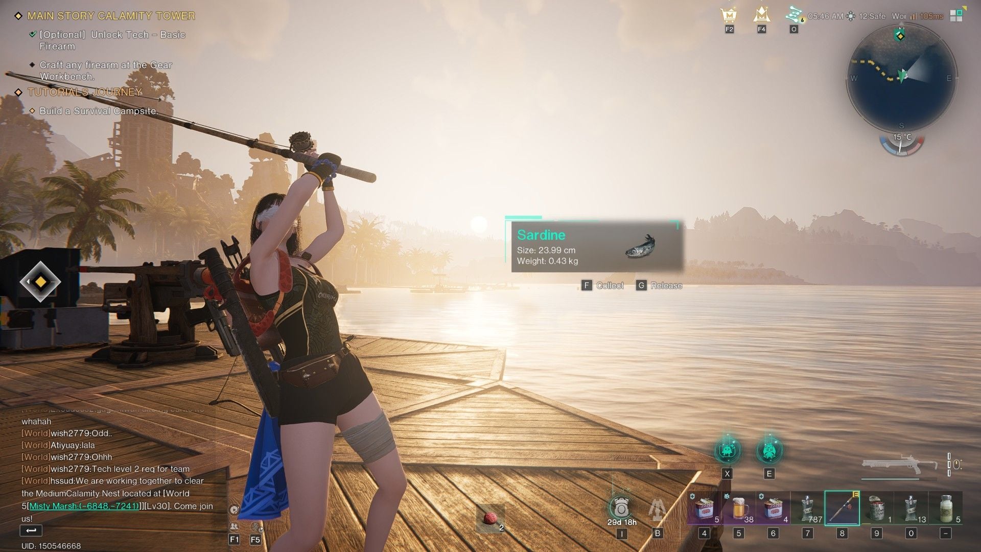 Once Human Fishing Rod: How to Craft & Fish [Full Guide]