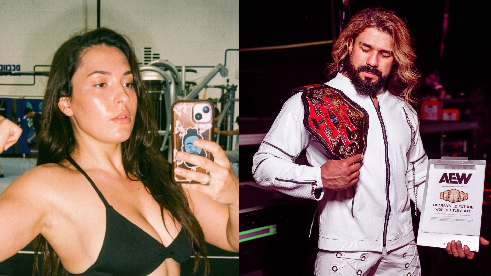 Andrade Falls For it At AEW Grand Slam: Amira Blair Breaks Silence