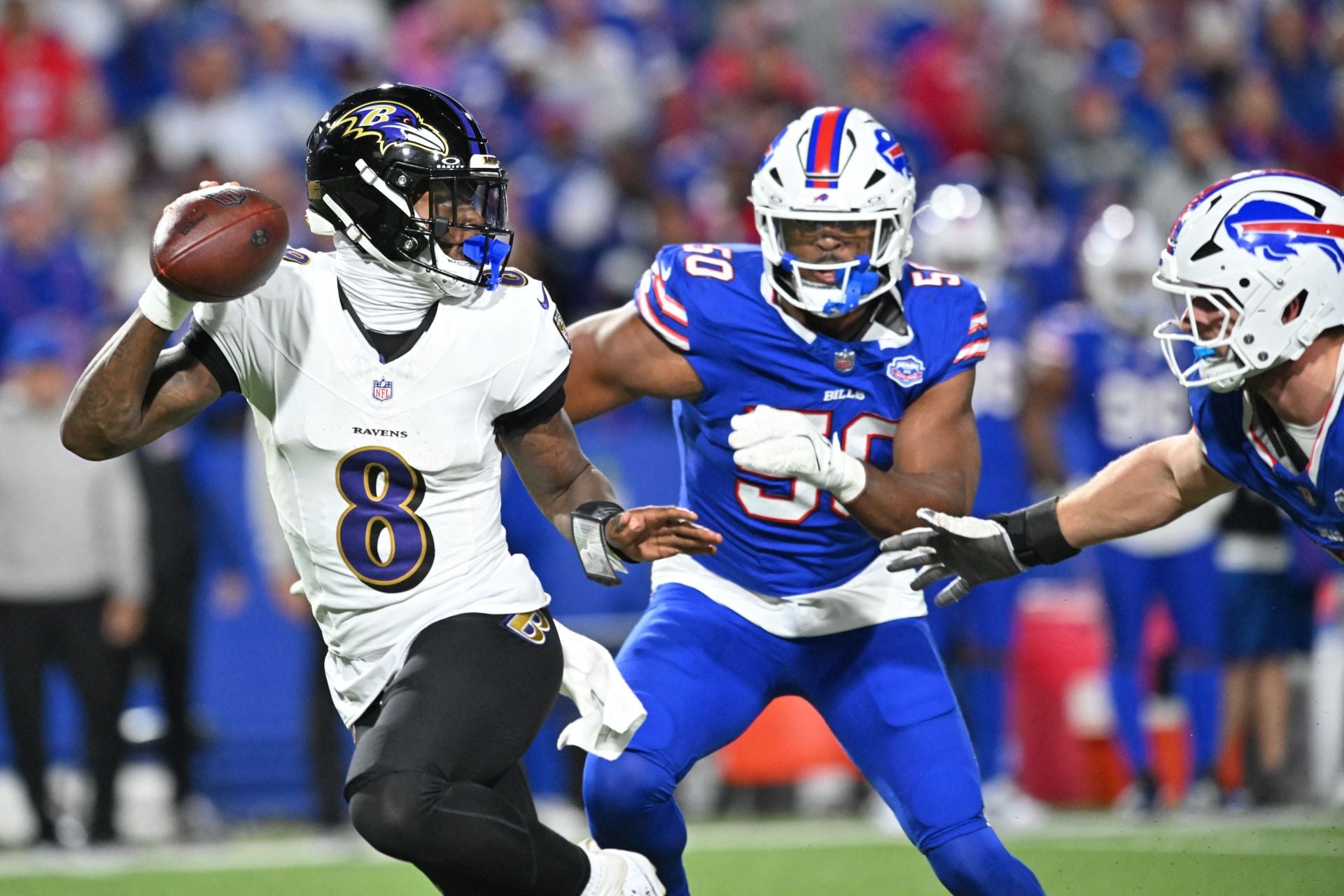 "Lamar Jackson is chasing Josh Allen now": Dan Orlovsky reveals why Week 8 game vs. Bills is "a must-win" for Ravens