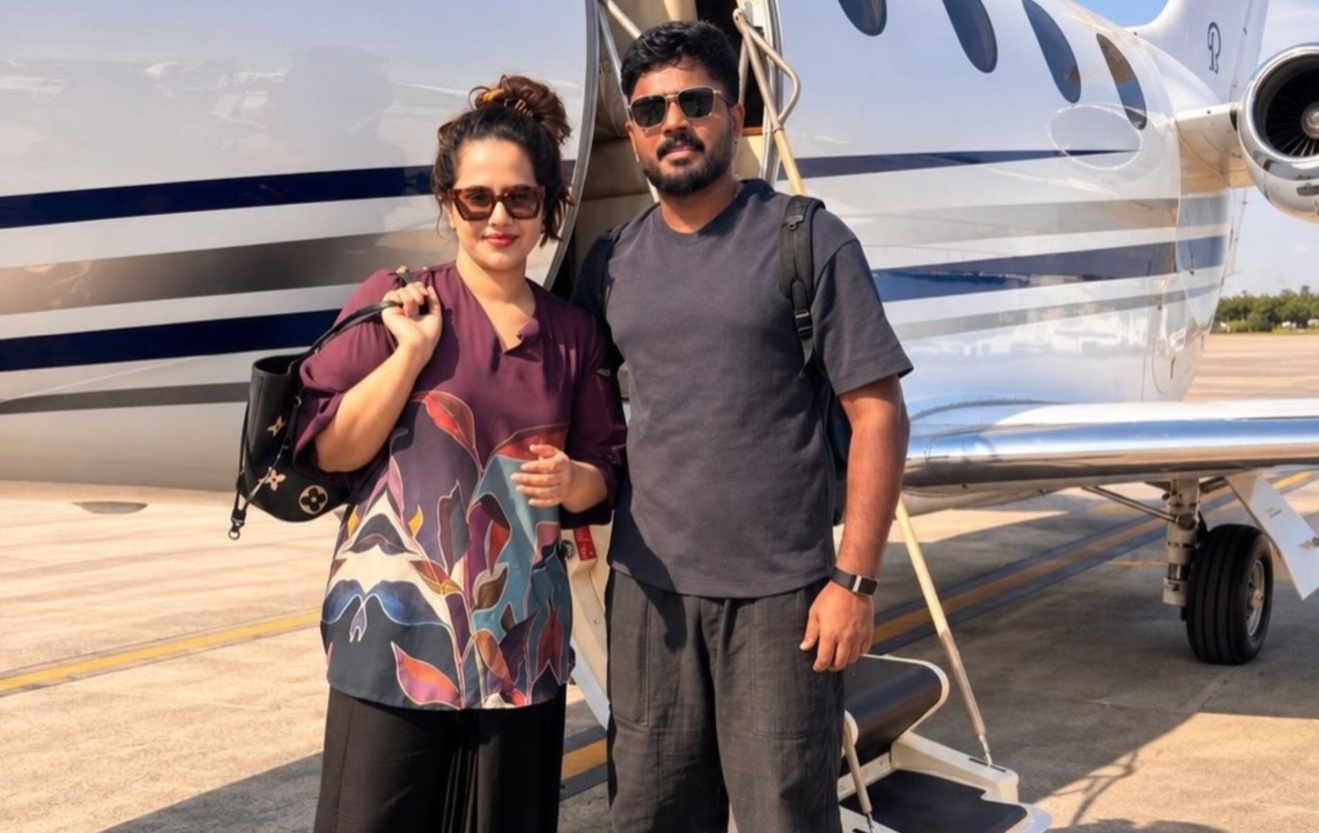 Sanju Samson shares adorable birthday post for wife Charulatha Remesh after IND vs WI 2026 T20Is [In Pictures]