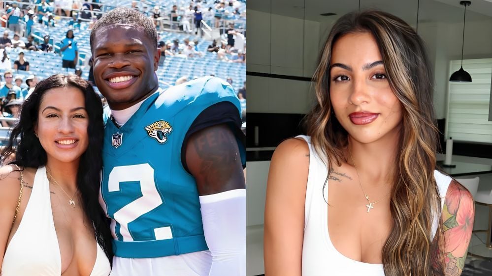 Travis Hunter and wife Leanna take a detour to enjoy Paris 2 days before Jaguars' second game in London