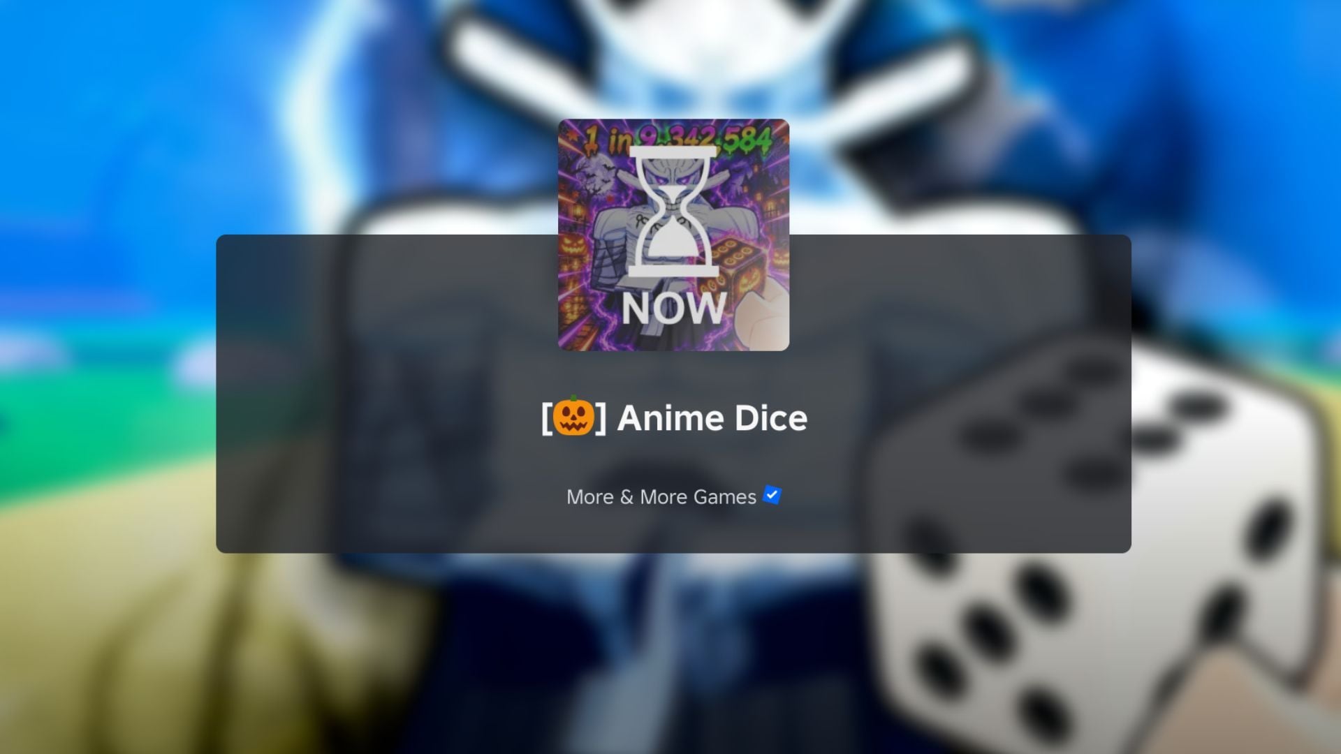 Anime Dice Halloween Part 1 update patch notes