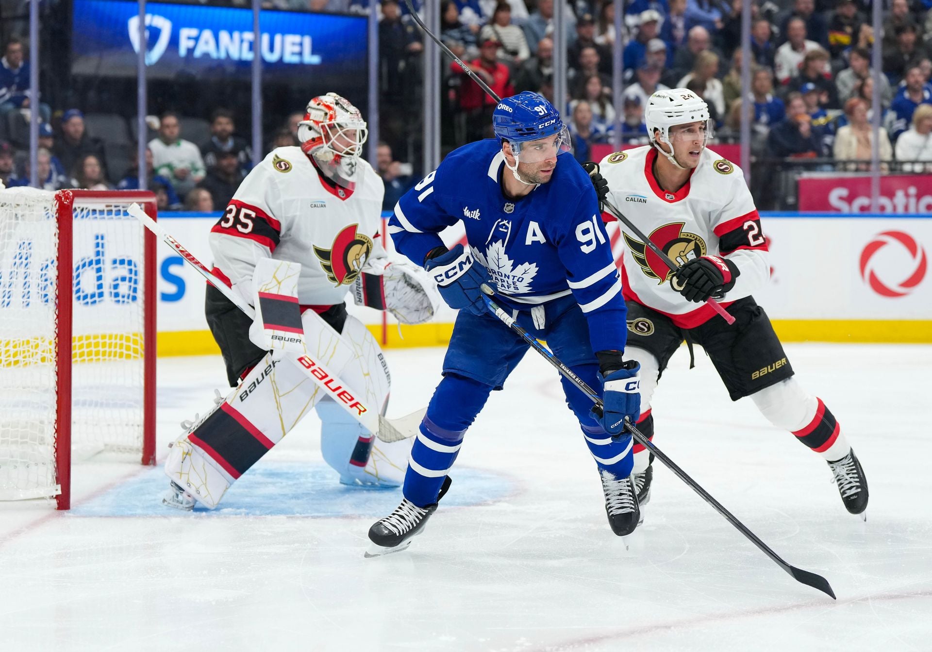 "Please take grandpa John Tavares off 1st PP unit": Maple Leafs fans unload on veteran after loss to Senators
