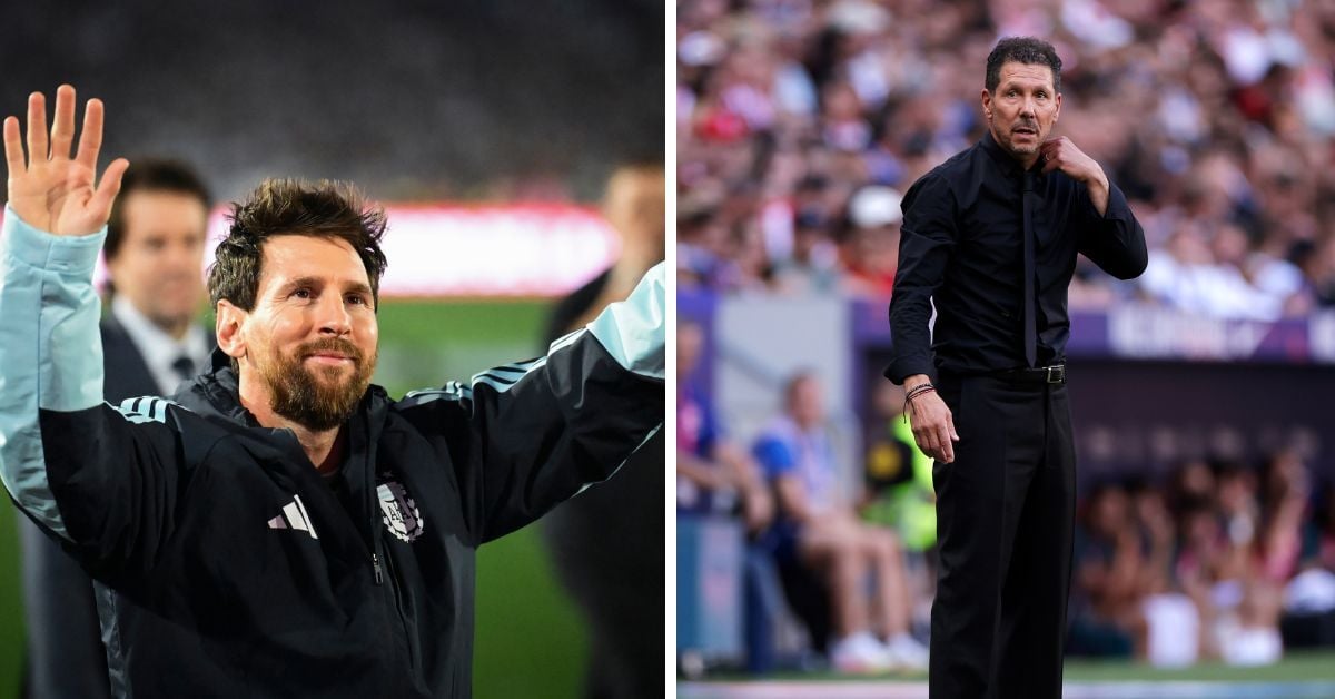 Atleti boss Diego Simeone reveals his biggest learning from Lionel Messi as Argentina star calls time on international career