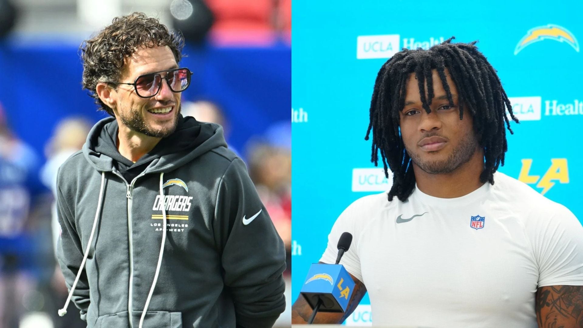 "Subs him out to put Keaton Mitchell in": Ex-Chargers DT questions Mike McDaniel over "agenda" against Omarion Hampton