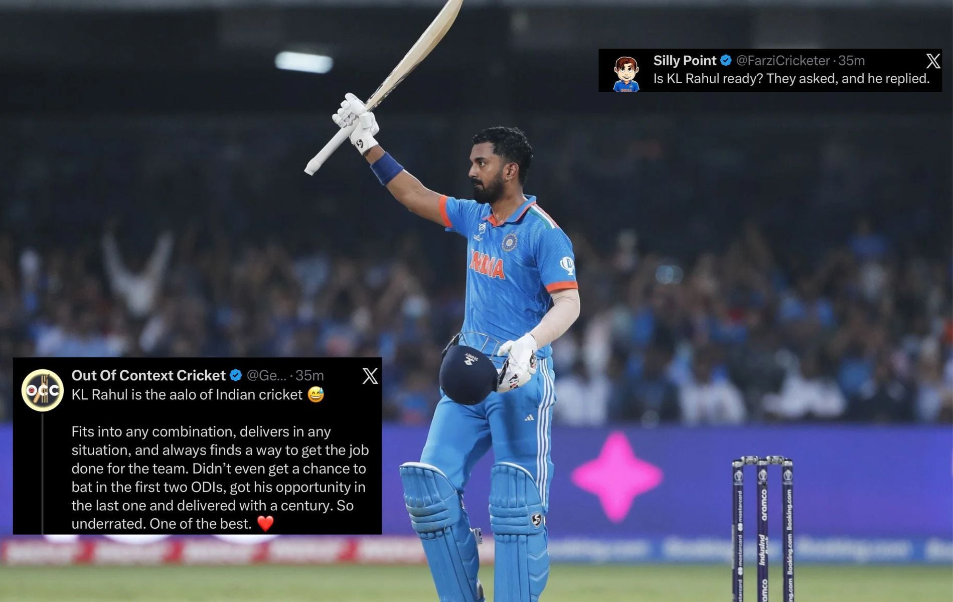 "Always our crisis man" - Fans react as KL Rahul slams career-best ODI score in IND vs WI 2026 3rd ODI