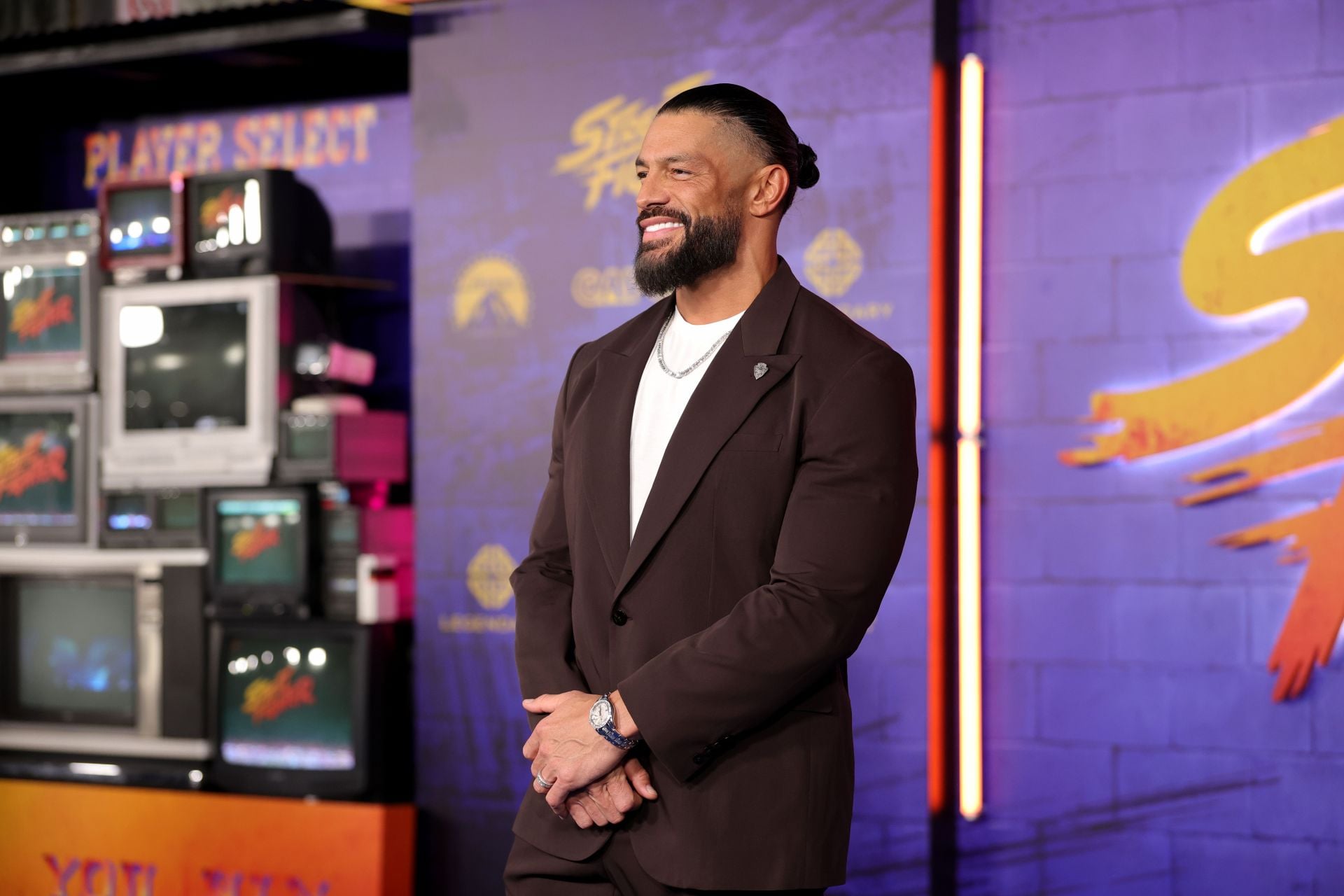 Behind-the-scenes clip shows Roman Reigns transforming to play Akuma in Street Fighter