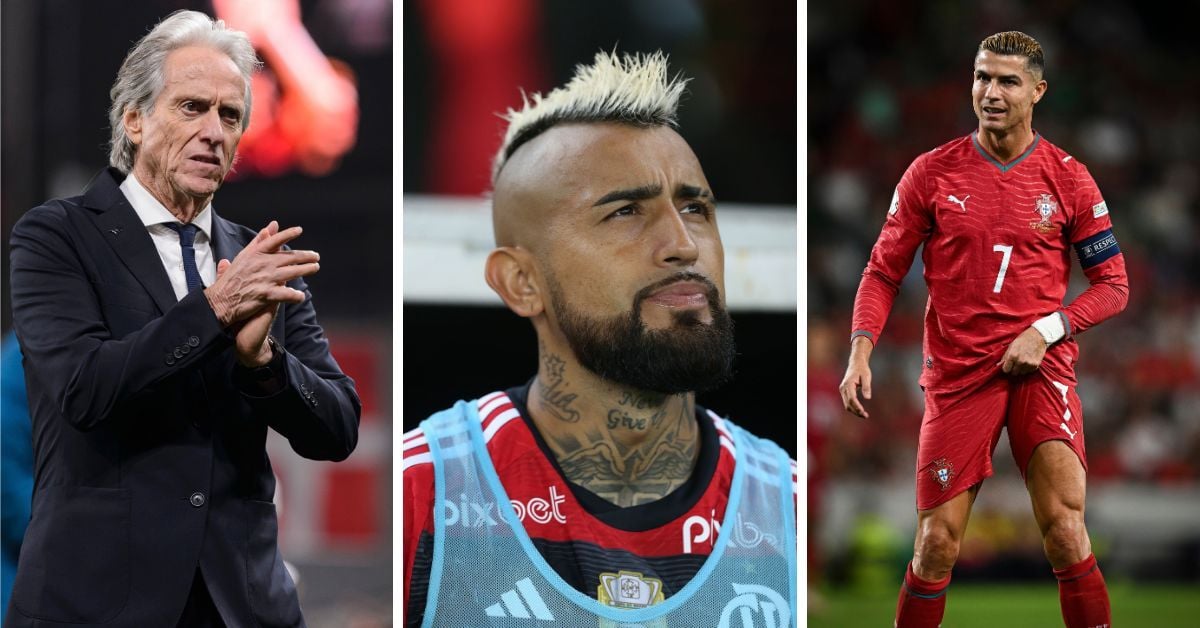 “It’s a real shame” - Arturo Vidal chooses side in ‘ugly’ fallout between Cristiano Ronaldo and Jorge Jesus