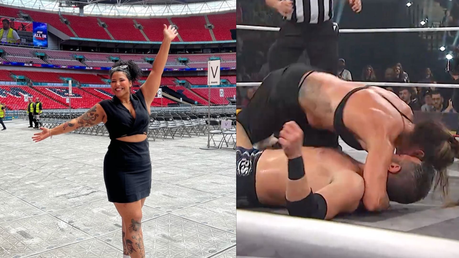 Saved: Female AEW Star Comes To Roderick Strong's Aid Against His Own Wife Marina Shafir