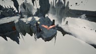 Gliding down to the second Kibelisk in Aion 2 Deus Research Base (Image via NC)