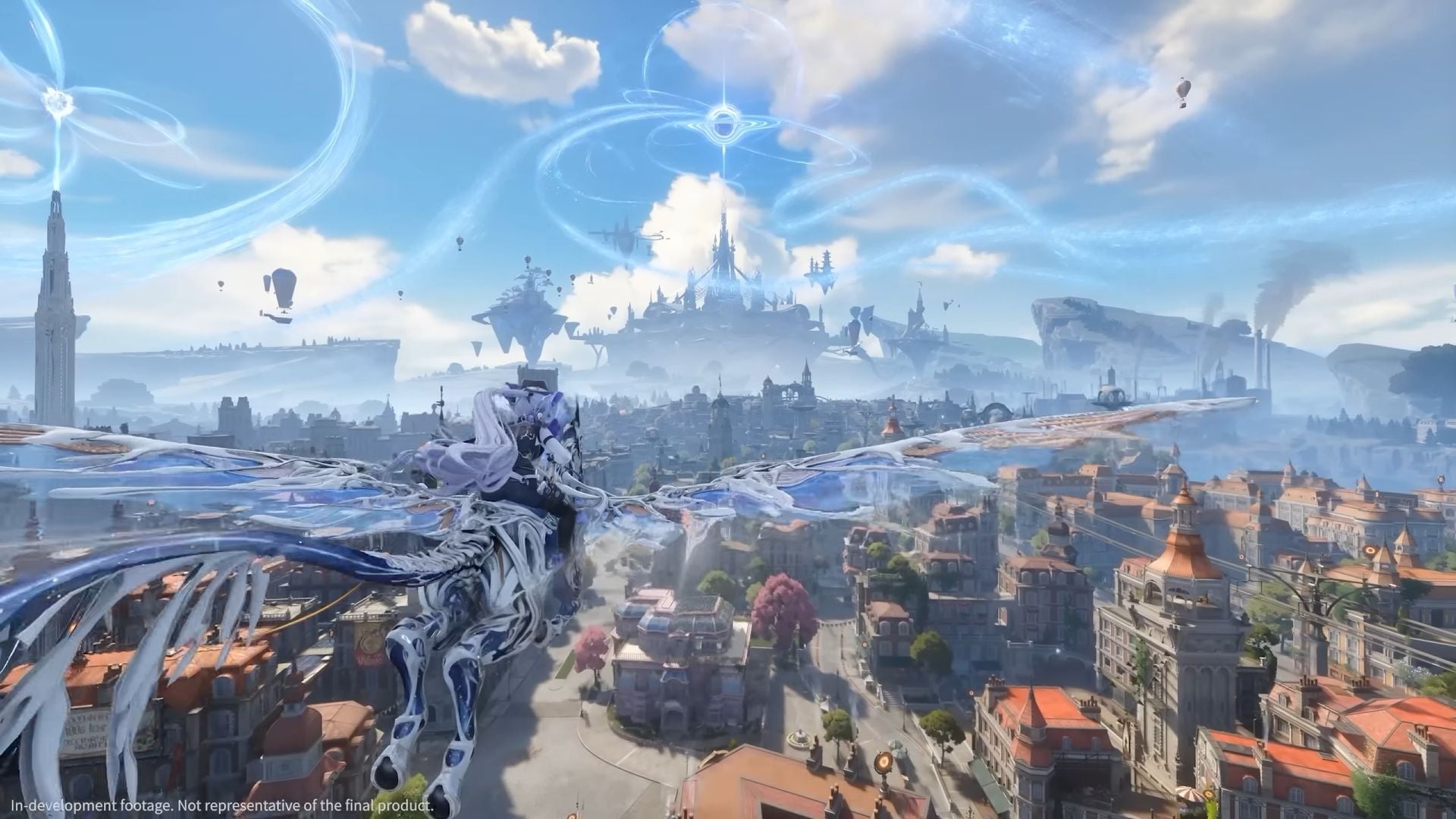 Detective riding a pegasus (Image via Elementa)