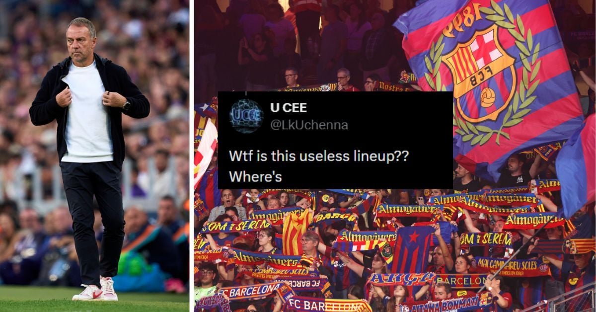 "What on earth was he thinking here" - Barcelona fans in disbelief as star man benched for UCL clash against PSG