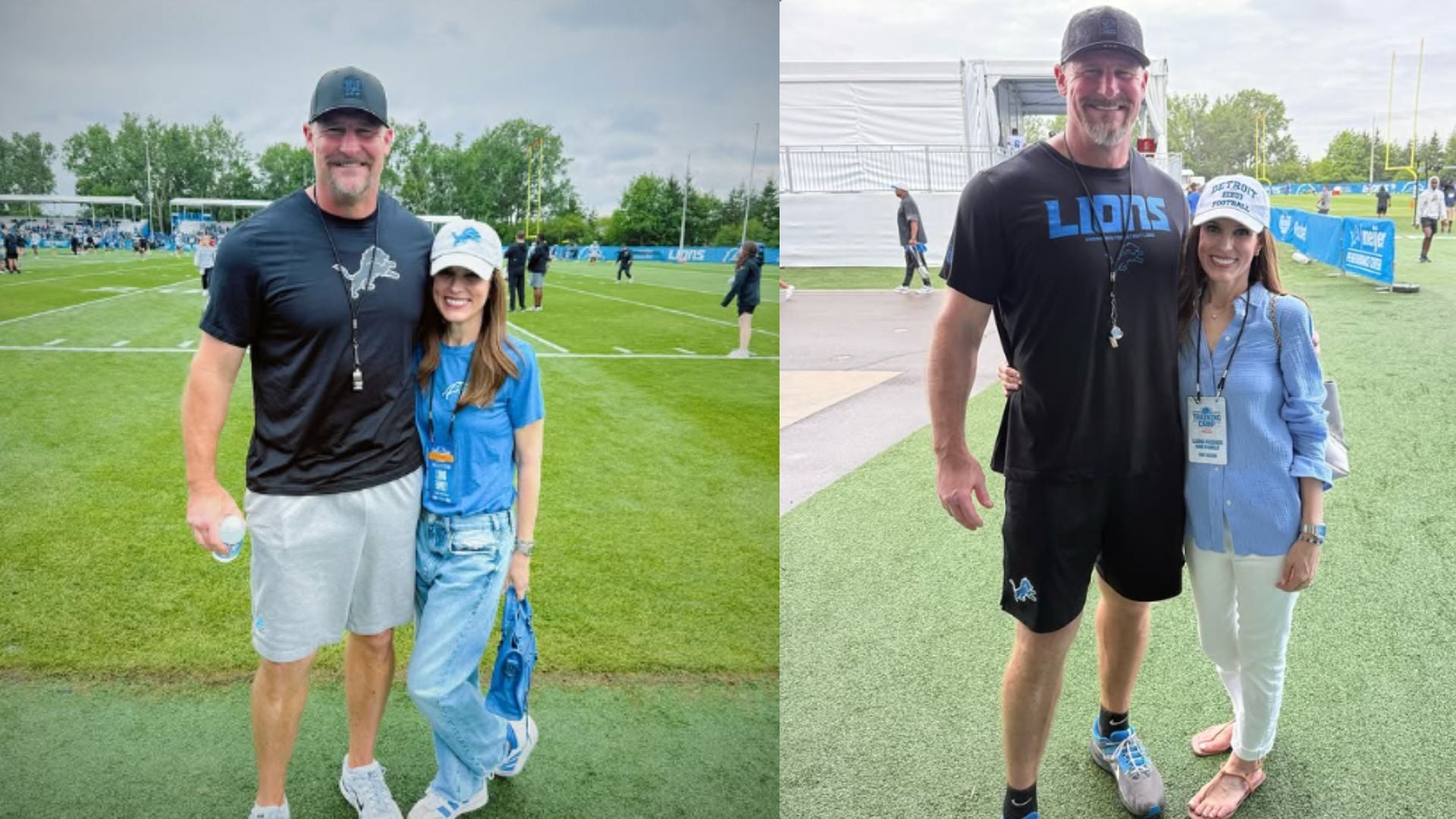 Dan Campbell’s wife Holly's response to female fan secretly filming Lions HC on game-day comes to spotlight