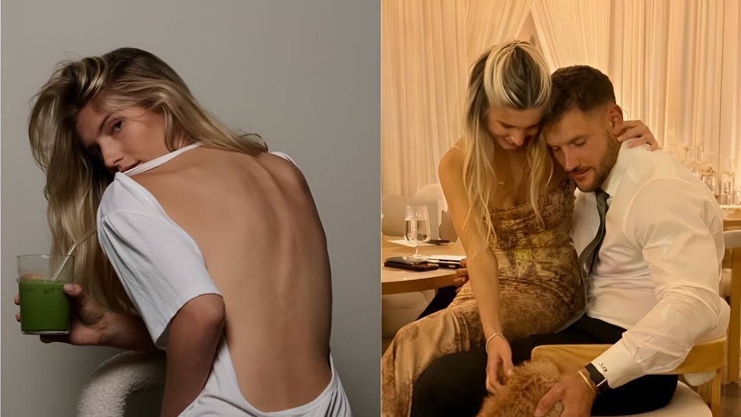 Nick Bosa's GF Ella's "unconventional" modeling in sports bra x track pant draws Joe Burrow's partner Olivia Ponton's response