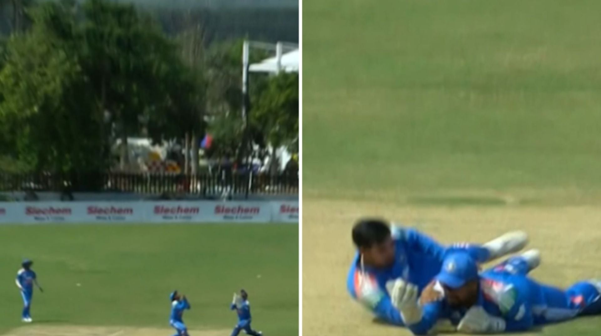 Prabhsimran Singh survives nasty collision with teammate to remove explosive batter in IND A vs AUS A 2026 1st ODI [Watch]