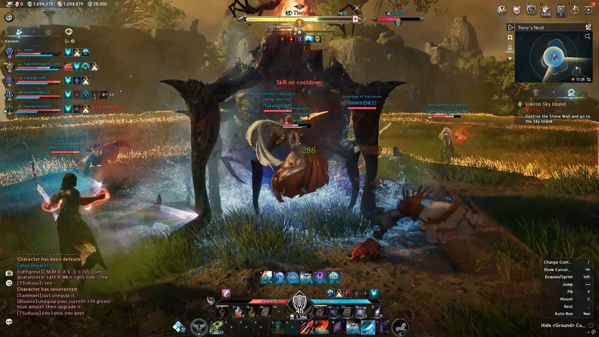 Poisoning the entire arena in Vakron Expedition (Image via NC)