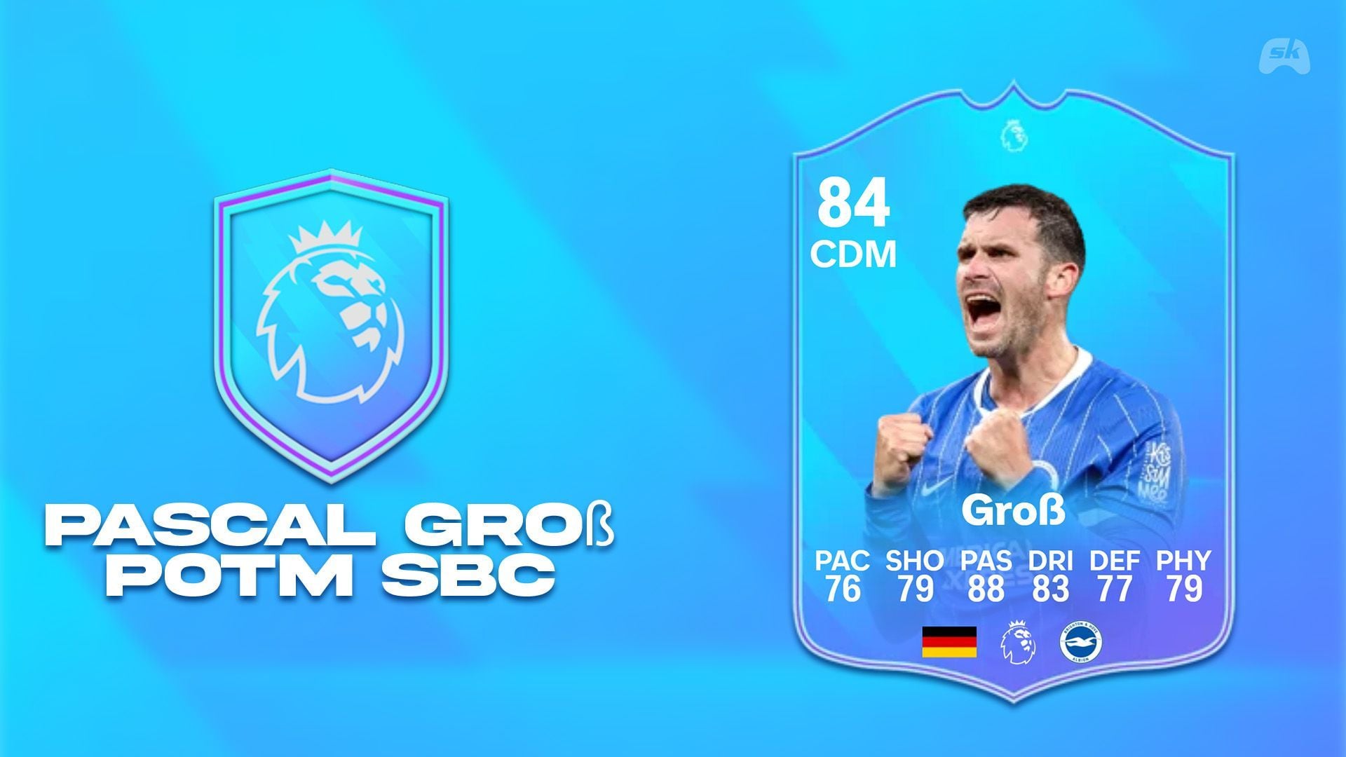 Best EA FC 27 Pascal Groß Premier League POTM SBC solution