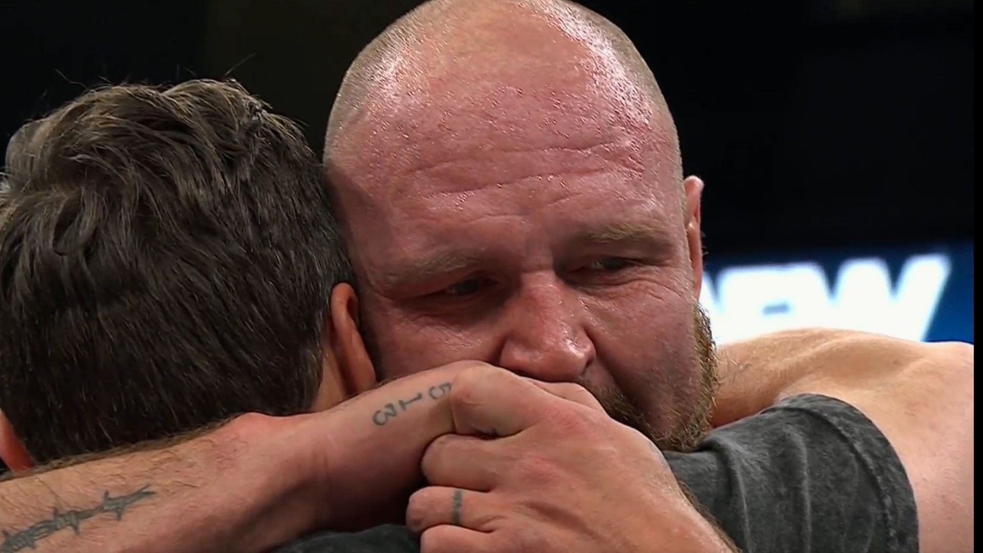 Emotional Reunion: 4-time WWE Champion breaks character and hugs Jon Moxley