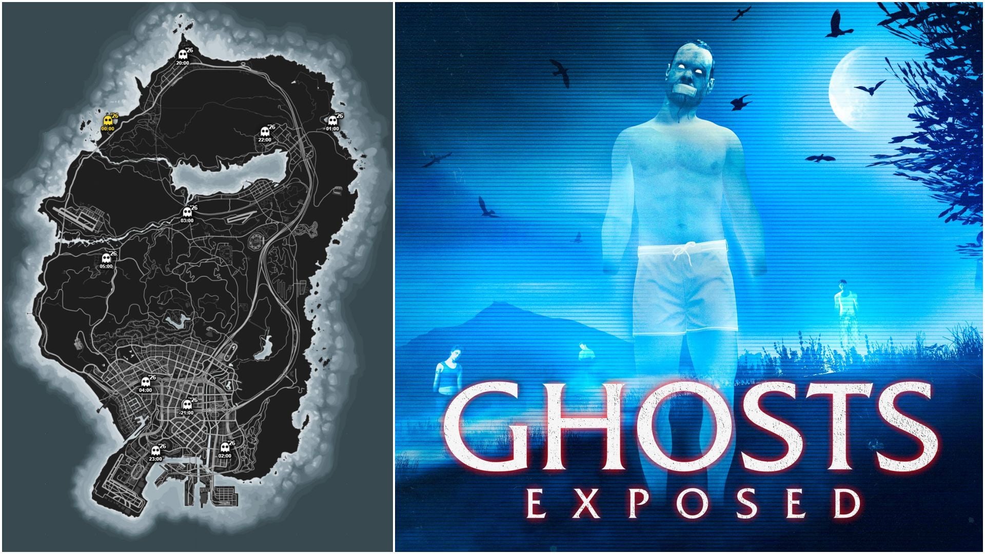 Ghosts Exposed locations guide for GTA Online Halloween 2026