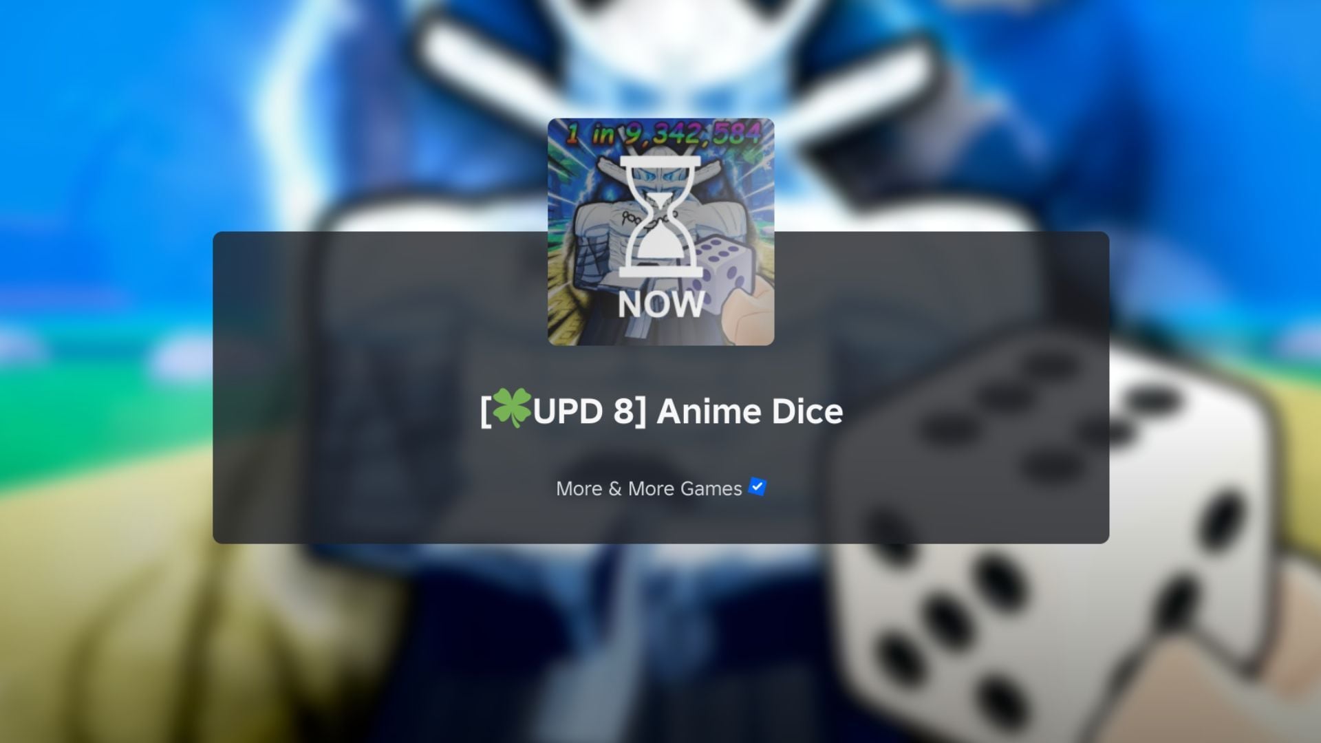 Anime Dice Update 8 patch notes