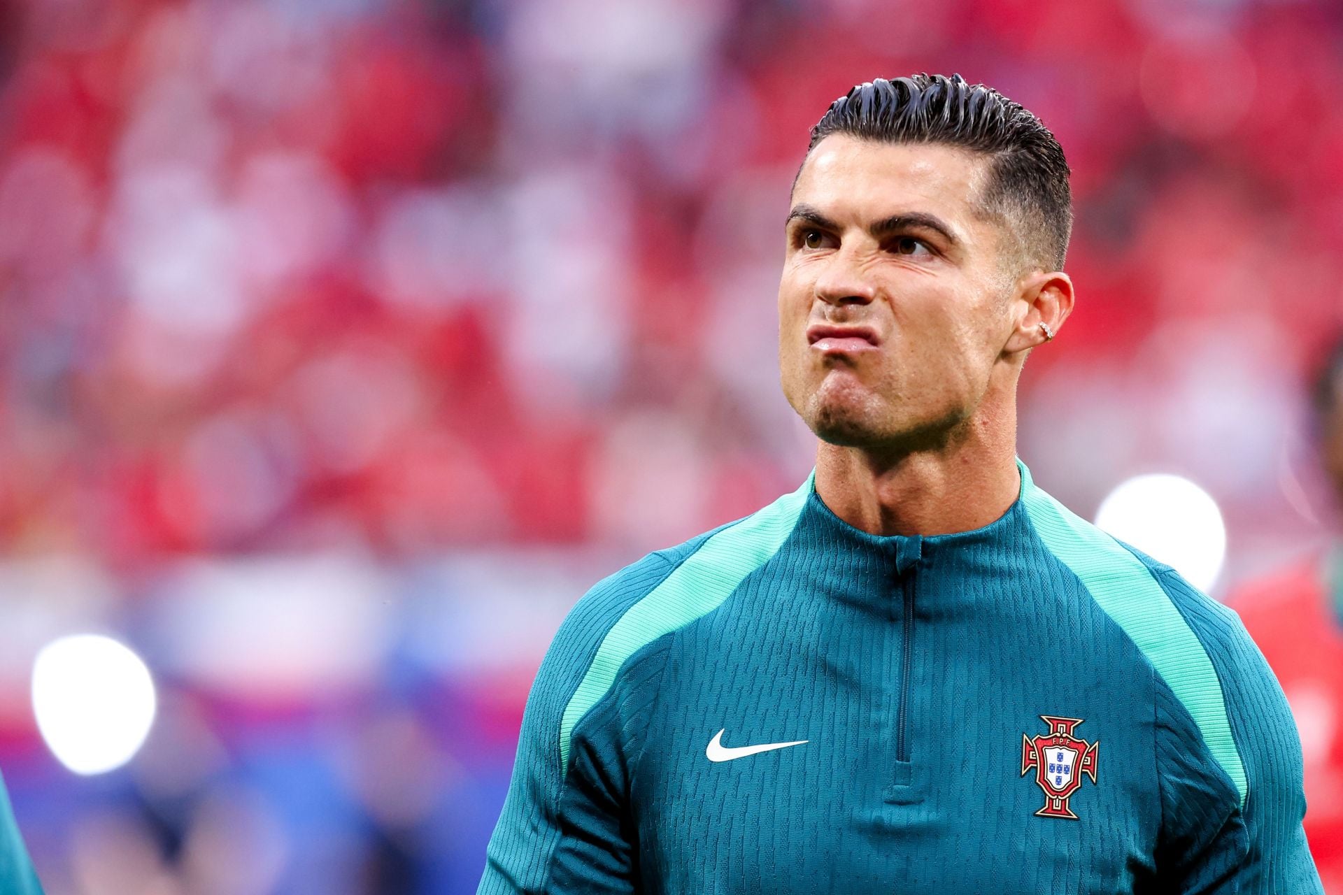 Portugal head coach Jorge Jesus provides straightforward response when asked about Cristiano Ronaldo's future in the NT