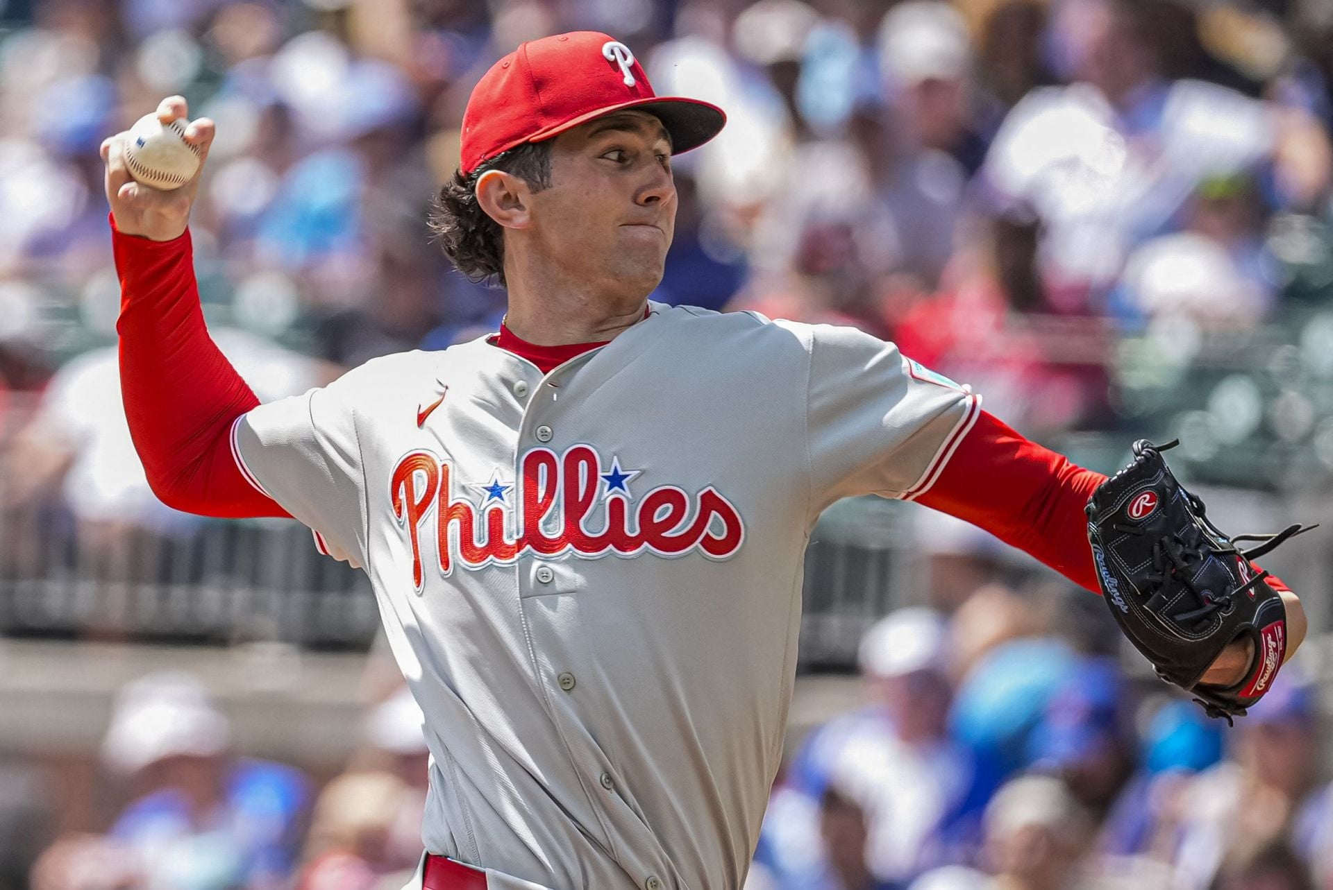 "That's our boy" - J.T. Realmuto's wife reacts to Andrew Painter's stunning performance in Phillies' Wild Card Series Game 2 victory