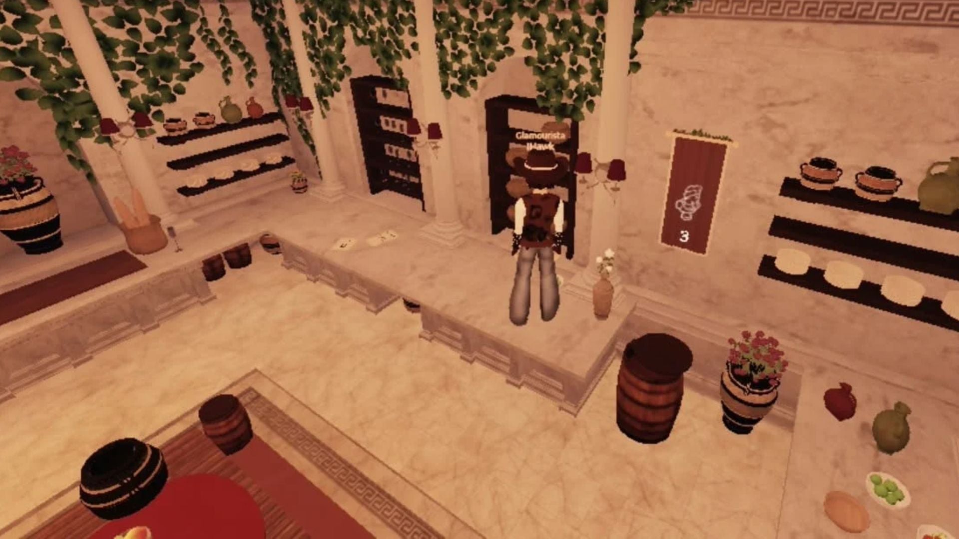 A clue in the kitchen (Image via Roblox)