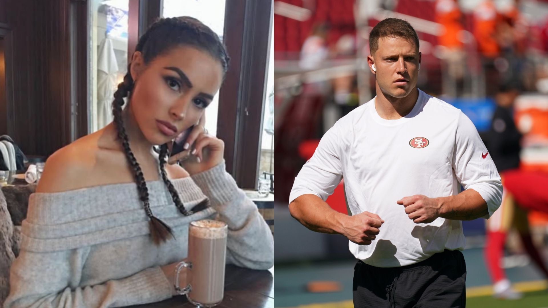 Olivia Culpo captures heartfelt moment between Christian McCaffrey and daughter Colette as 49ers RB rehabs from hamstring injury