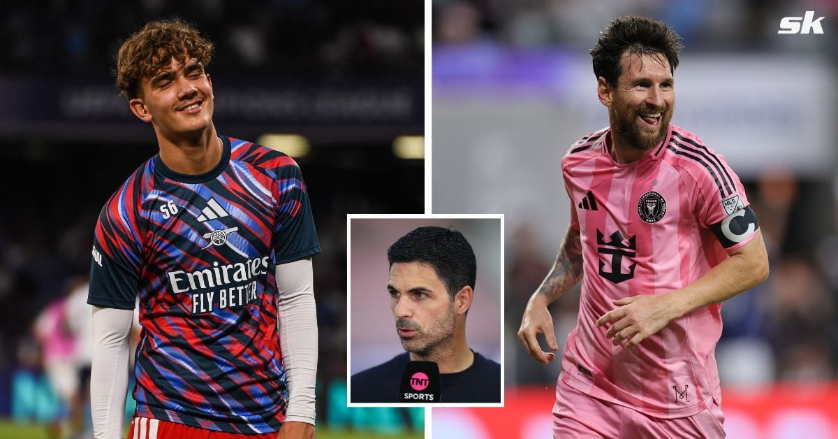 Arsenal boss Mikel Arteta reacts to Lionel Messi naming Max Dowman among 10 rising stars in world football