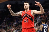 Juancho Hernangómez played an amateur basketball player in Hustle - Source: Imagn