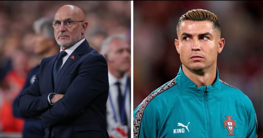 "This is something to be dealt with when it actually happens" - Spain boss responds when asked how he'd have managed Cristiano Ronaldo-Portugal 