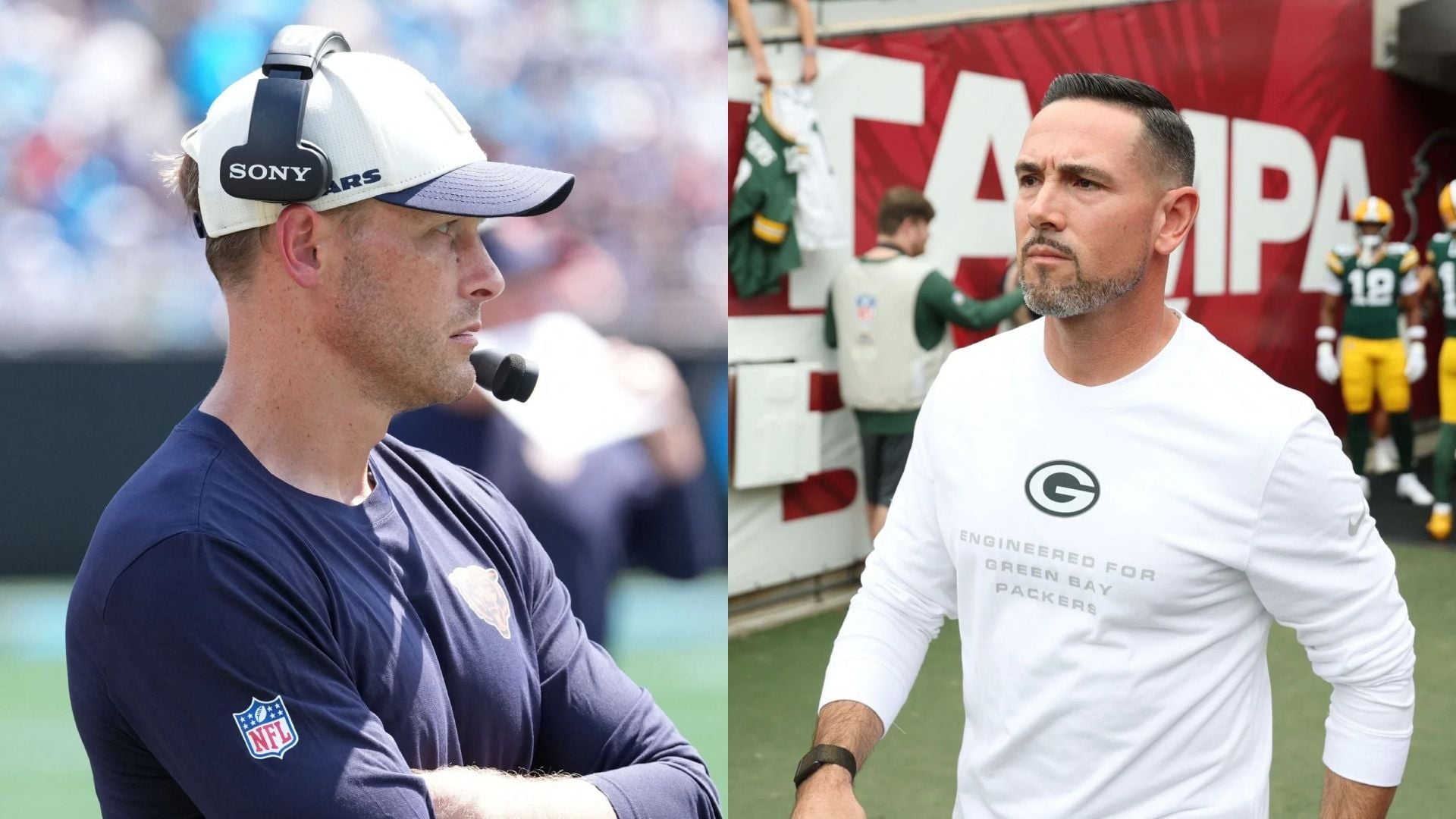 "Ben Johnson ruined him," "He is afraid": NFL fans rip "soft" Matt LaFleur over comments about deflecting Packers-Bears rivalry trash talk publicly
