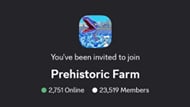 The Prehistoric Farm Discord server (Image via Discord)