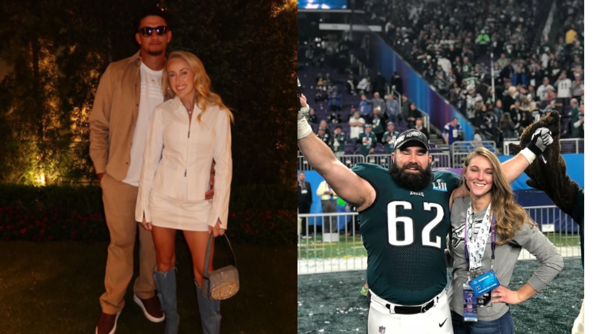 Patrick Mahomes' wife Brittany drops 2-word response after Kylie Kelce's women's sports comment on Michelle Obama's podcast