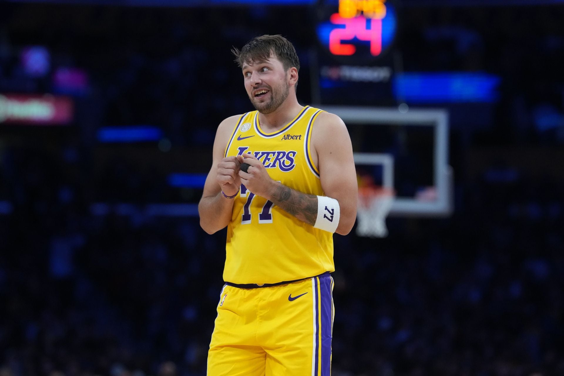 “Is She Badder Than Anamaria Goltes?”: NBA Fans Go Crazy Over Malika Andrews’ Glowing Postgame Moment With Luka Doncic 