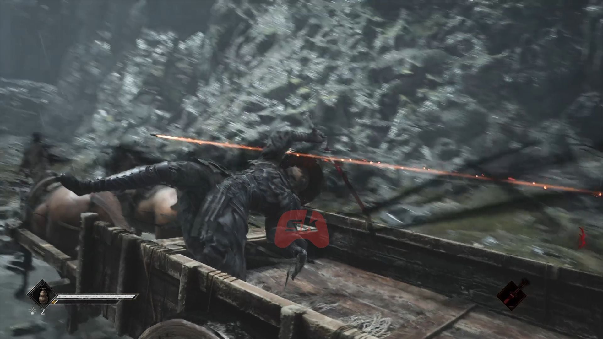 Learn how to evade projectiles (Image via S-Game || Sportskeeda Gaming)