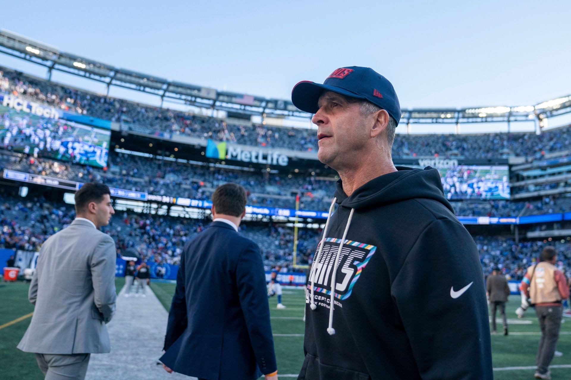 "I'm learning to be more at peace in those moments": Giants HC John Harbaugh gets candid about "little dancing" in locker room after Week 7 win
