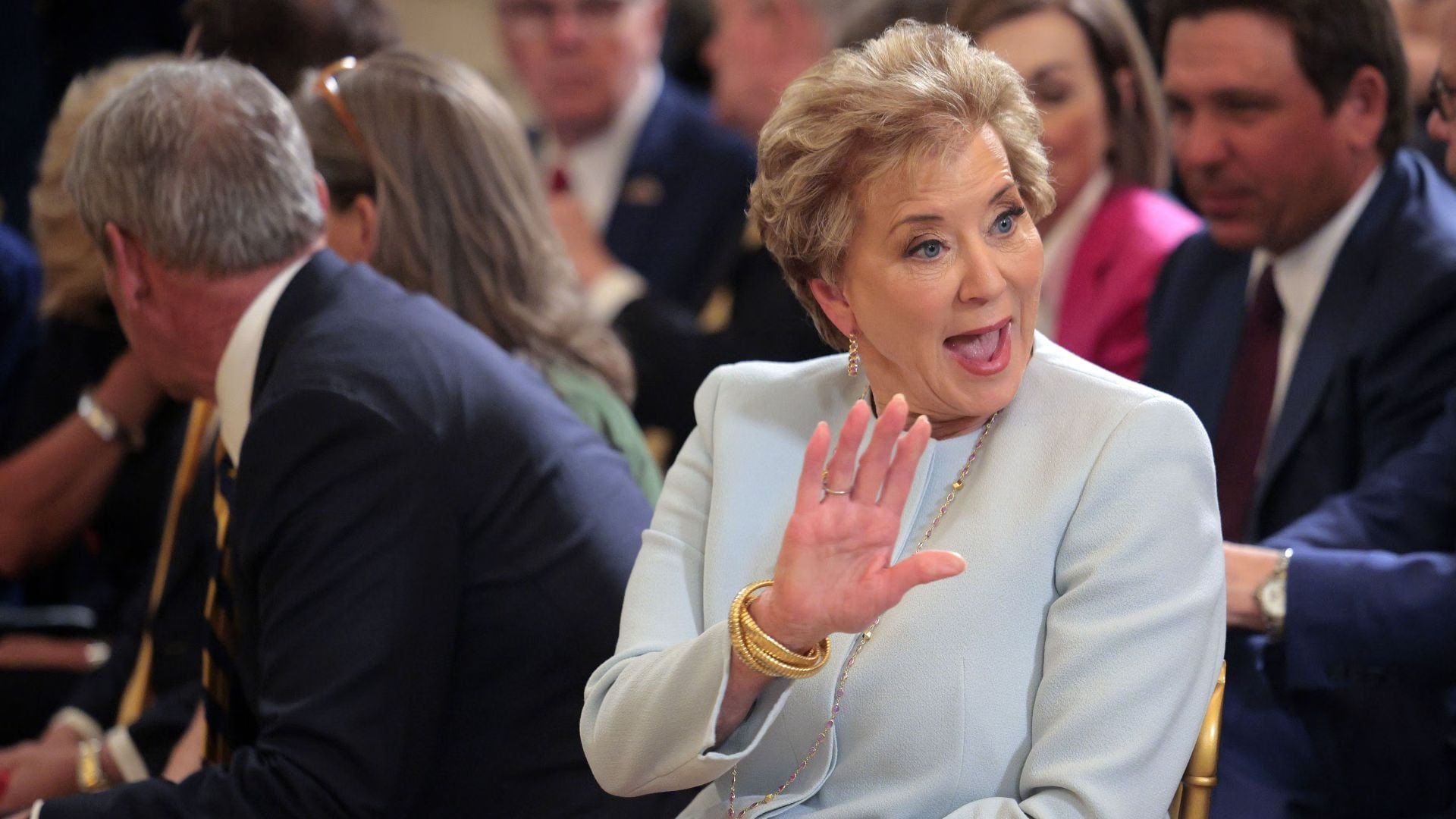 Linda McMahon Reunites With WWE Legend Who Attacked Her 23 Years Ago