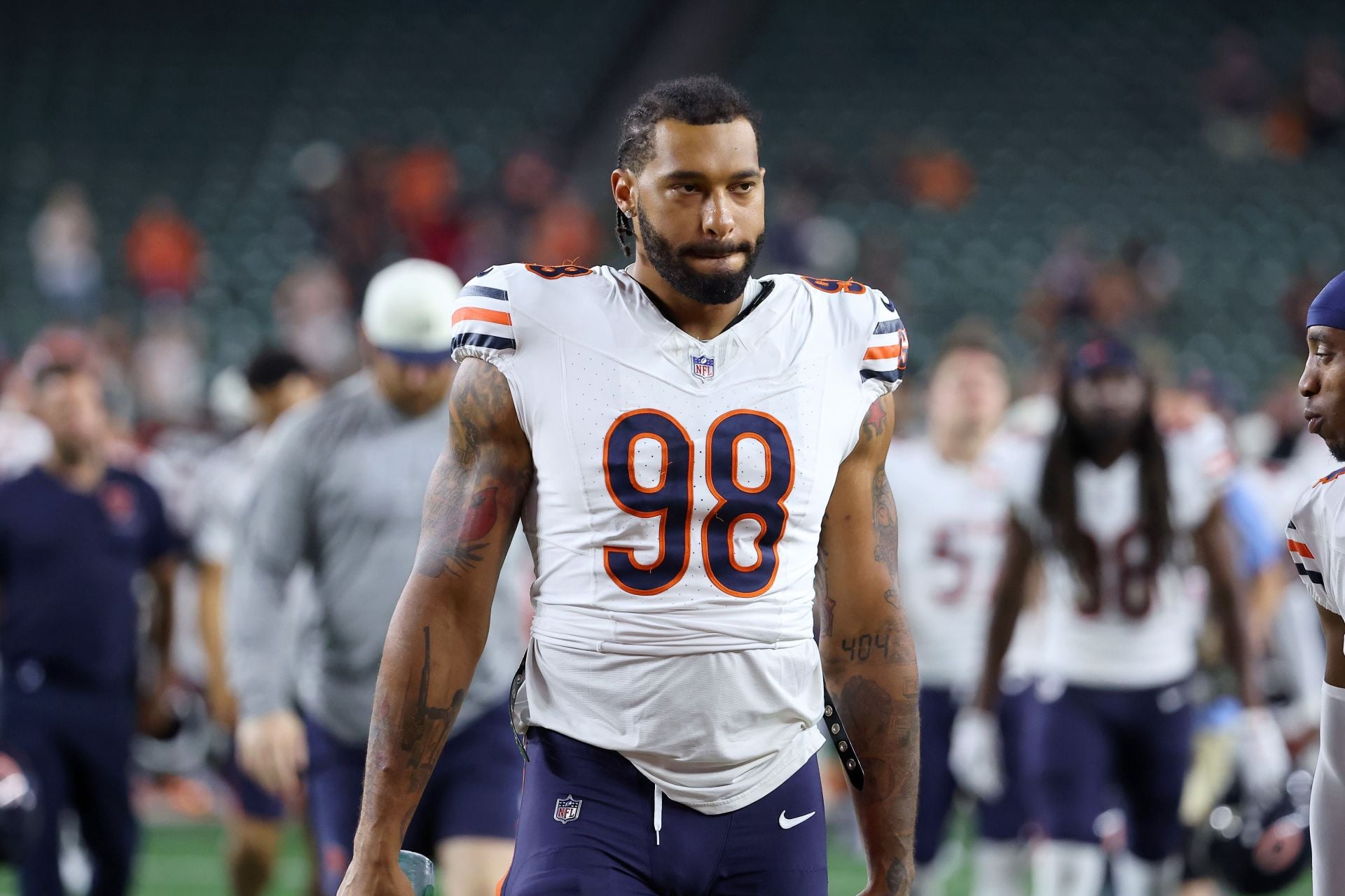 Bears DE Montez Sweat gets bad news about his "unsecured" $12,700,000 salary after facing 2-game suspension