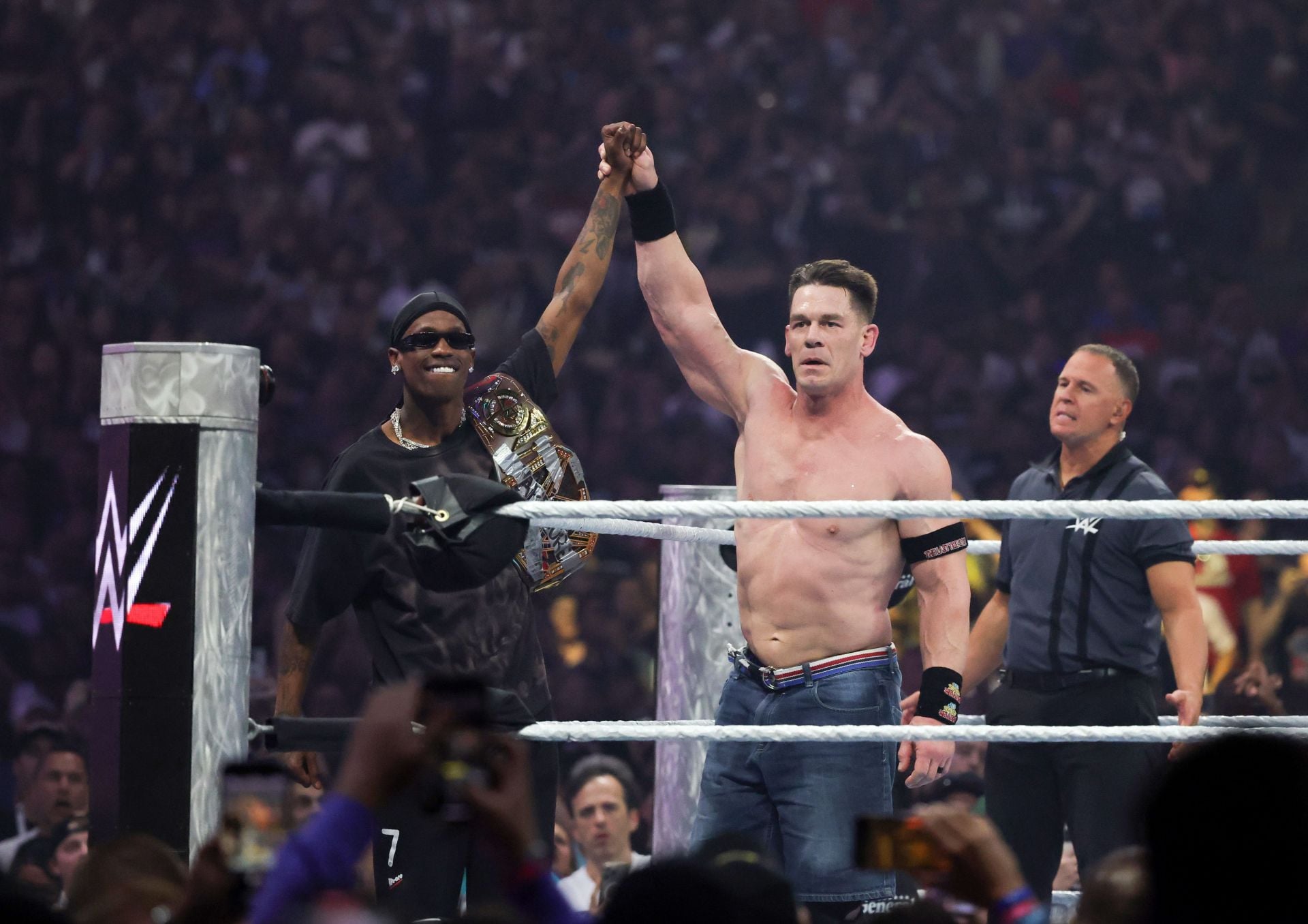 Booker T reveals why Travis Scott's WWE run fell apart