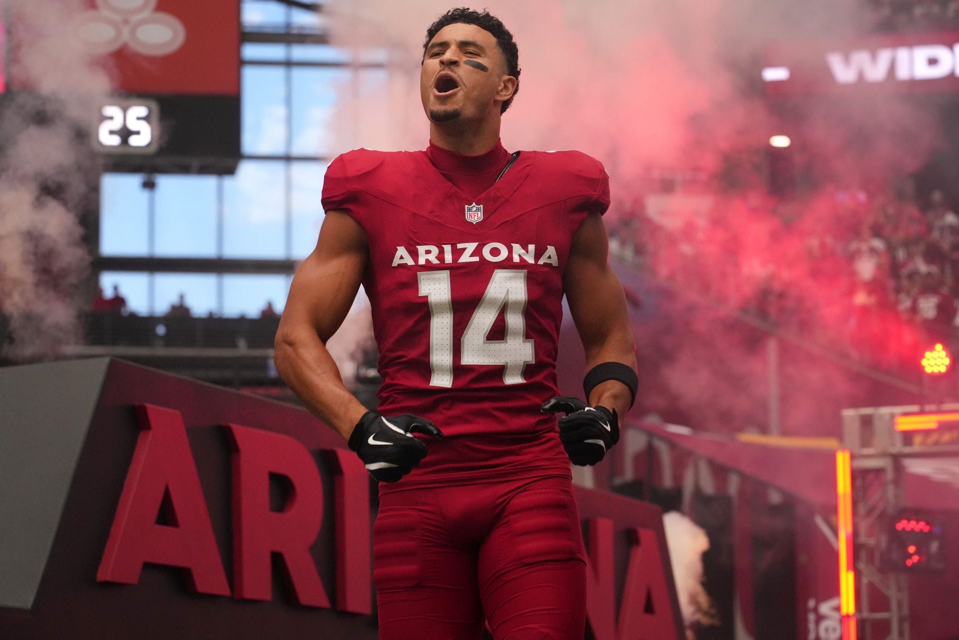 Michael Wilson is one of only two top-tier receiving threats the Cardinals have - Source: Imagn