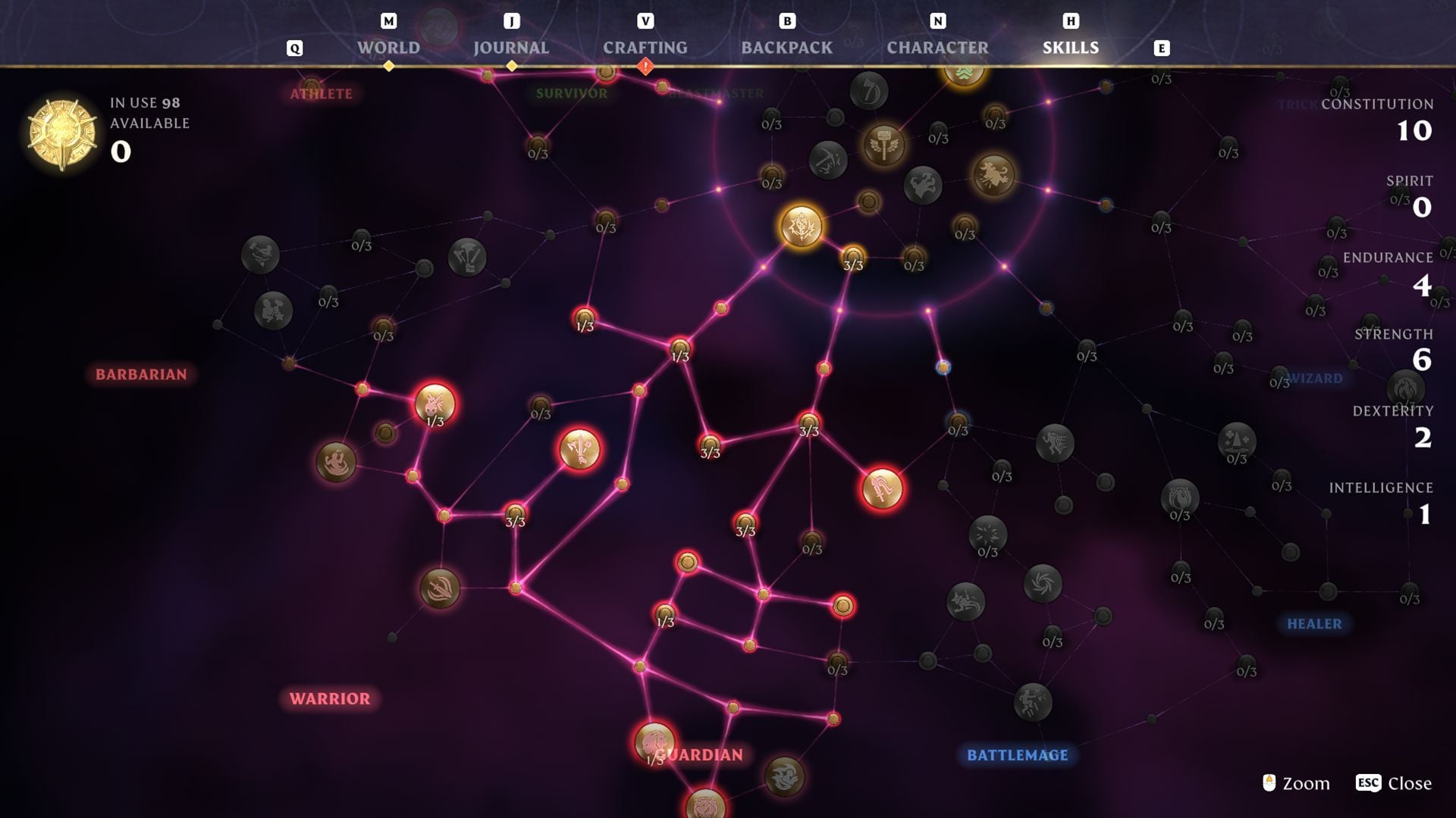 Leveling path from level 26 to 50 (Image via Keen Games)