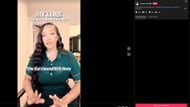 Gorgeous Doll's part one of TikTok videos in which she made allegations against Kai Cenat (Image via TikTok/@gorgeousdollofficial)