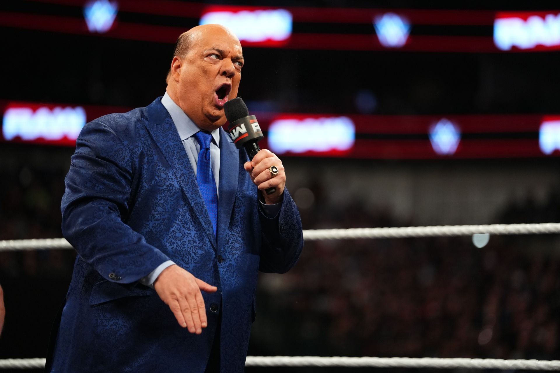 Paul Heyman breaks character to explain his fashion choices