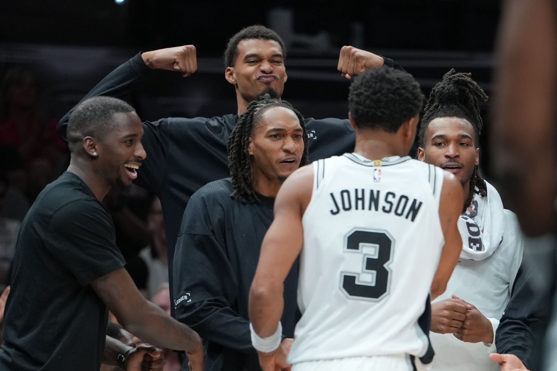 The San Antonio Spurs have one of the most dominant young cores in the league, led by Victor Wembanyama. Source: Imagn