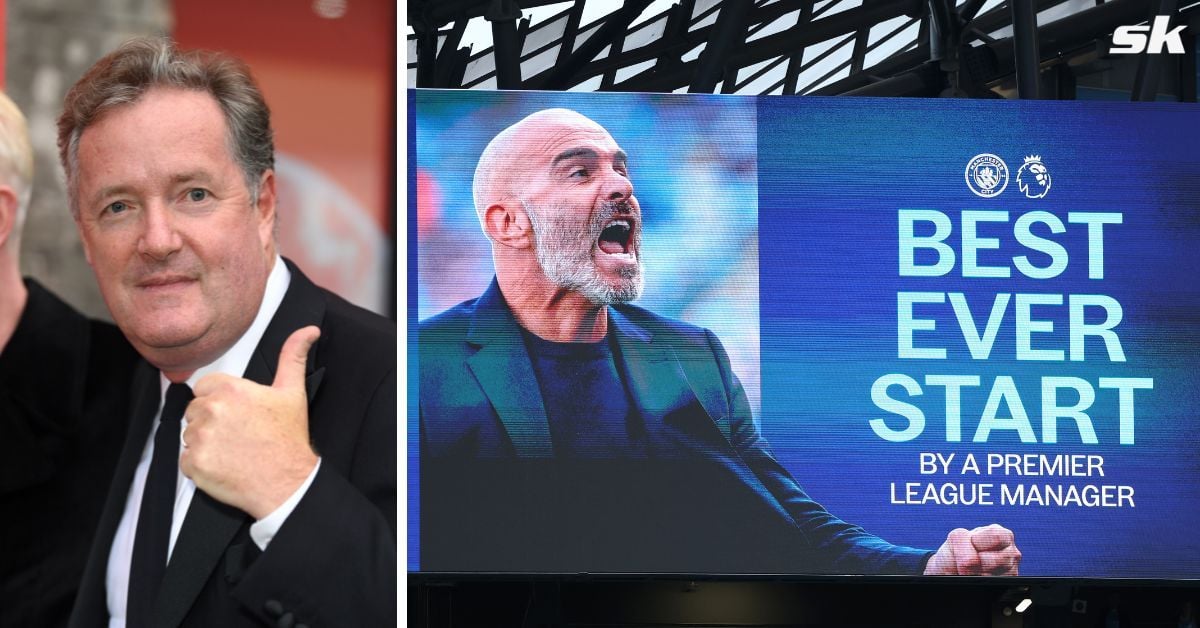 Arsenal fan Piers Morgan aims dig after Manchester City praise Enzo Maresca for best ever start by a Premier League manager